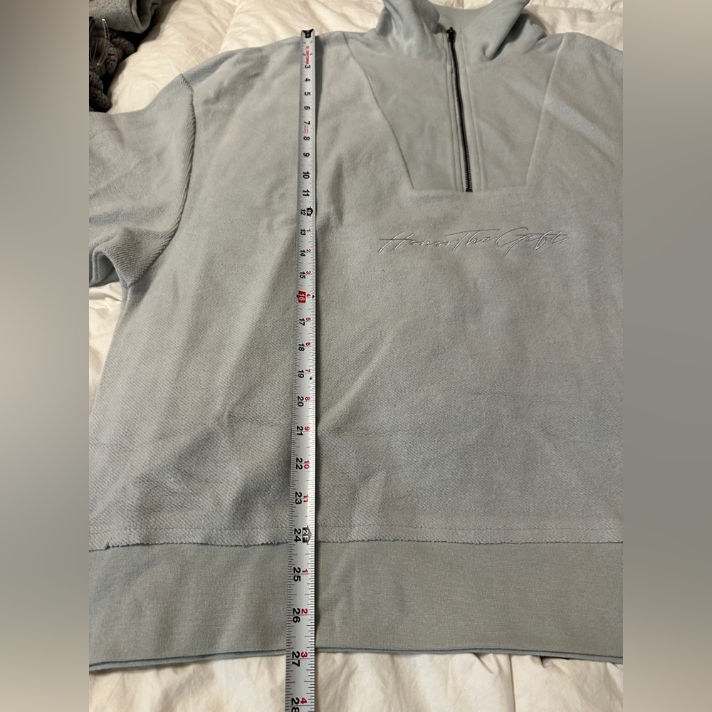 Honor The Gift French Terry Half-Zip Pullover - NWT - Size L - Picture 11 of 11